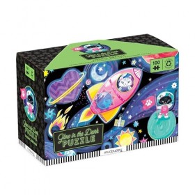 Cosmic Dreams 100 Piece Glow in The Dark Puzzle