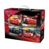 KING- Disney Cars Puzzle 4 en 1 12, 16, 20, 5504, Multicolore