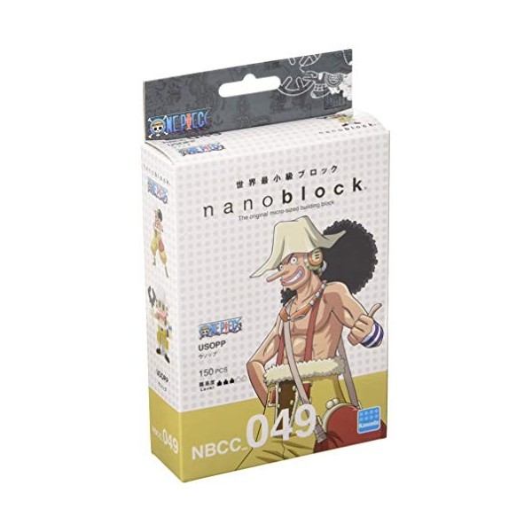 nanoblock - NBCC-049 - Jeu de Construction Usopp One Piece Multicolore