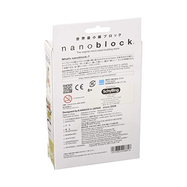 nanoblock - NBCC-049 - Jeu de Construction Usopp One Piece Multicolore