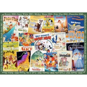 Ravensburger Disney Vintage Movie Posters 1000 Piece Jigsaw Puzzle for Adults & for Kids Age 12 and Up