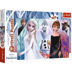 Brandsseller Puzzle enfant 100 pièces avec motifs de la Reine des Neiges 2
