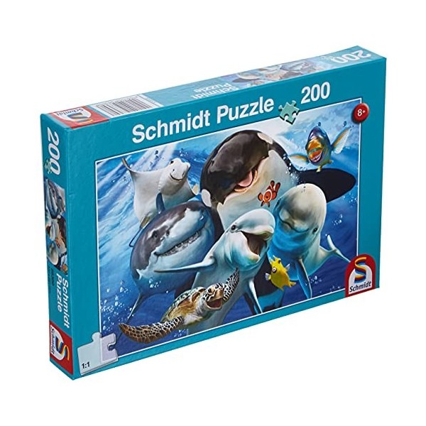 Schmidt Spiele- Puzzle 200 pièces pour Enfants, 56360, coloré