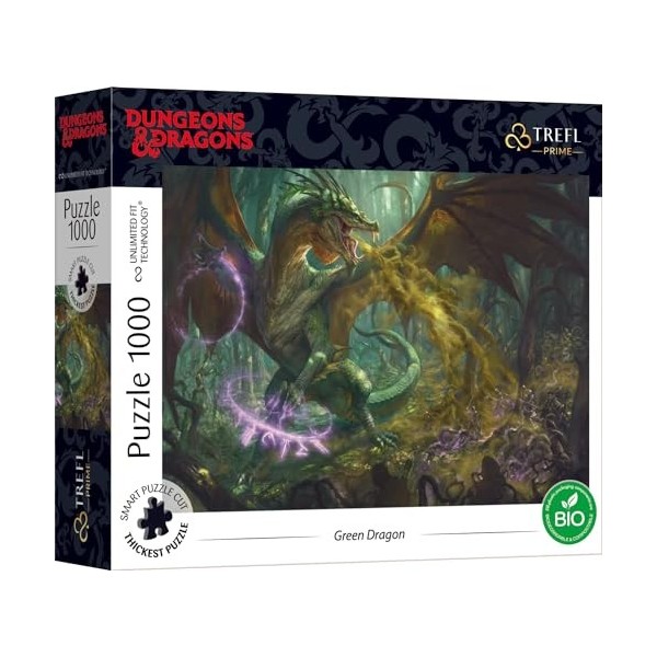 Trefl- Dungeons & Dragons Puzzles pour Adultes, 10758, Dear Green Sand