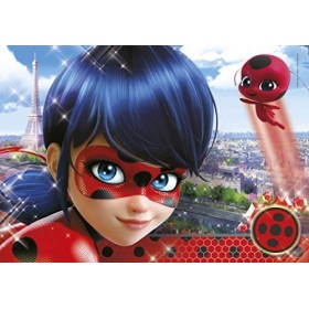 Clementoni-Clementoni-20155-Jewels Puzzle-Jewels-Miraculous-104 pièces, 20155, Multicolore