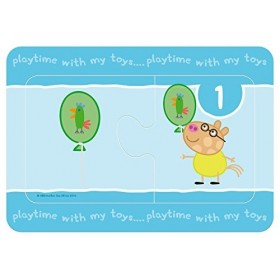 Ravensburger Peppa Pig Lot de 9 Puzzles pour Enfant 18 Mois et Plus