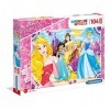 Clementoni - 23714 - Supercolor Puzzle - Princess - 104 Pièces - Disney