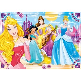 Clementoni - 23714 - Supercolor Puzzle - Princess&nbsp;- 104&nbsp;Pièces - Disney