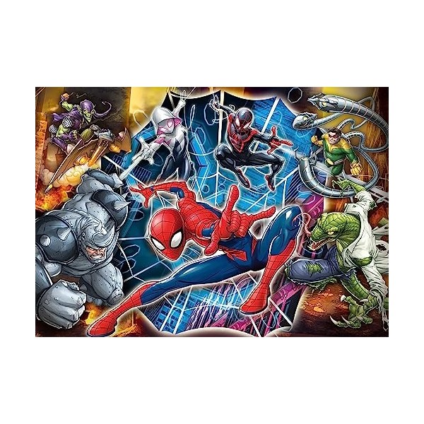 Clementoni - 23716 - Supercolor Puzzle - Spiderman - 104 Pièces