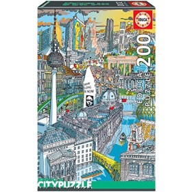 Educa - CityPuzzle Berlin. Puzzle de 200 pièces. Ref. 18469