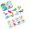 1 Jeu Kids Toys Puzzle dinausore Puzzle dintelligence edutoy Puzzle coloré Toys for Kids goûter Jouet Tout-Petit en Bois