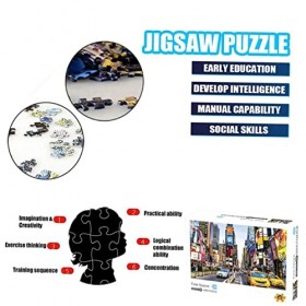 EXCEART 1000 Pièces 1 Ensemble Célèbre Puzzle dart Énigmes Difficiles pour Adultes Puzzle Peinture à lhuile Puzzle Adulte 1