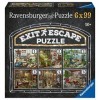 Ravensburger - 6 escape puzzles de 99 pièces - Pour adulte et enfant dès 12 ans - Le manoir hanté - Histoire complète - 80575