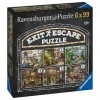 Ravensburger - 6 escape puzzles de 99 pièces - Pour adulte et enfant dès 12 ans - Le manoir hanté - Histoire complète - 80575