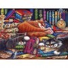 Cra-Z-Art - RoseArt - Puzzle Collector - The Old Book Shops Cats - Puzzle 300 pièces XL