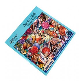Heritage Puzzle Coquillages côtiers – Puzzle de 1000 pièces