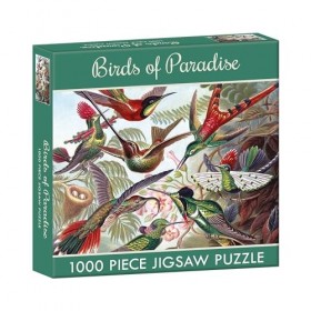 The Gifted Stationery Puzzle pour enfants et adultes 1000 pièces, 680 x 490 mm – Oiseaux de paradis