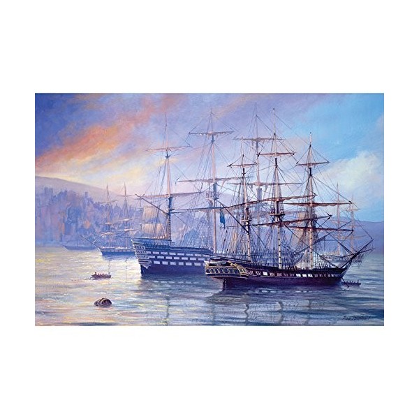 Frigate and First Rate Sailing Ship 1000 Piece Jigsaw Puzzle