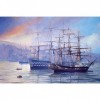 Frigate and First Rate Sailing Ship 1000 Piece Jigsaw Puzzle