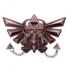 Hanayama Zelda Hyrule Crest Puzzle Niveau 4 sur 6 Puzzle très difficile avec autocollant Crux inclus
