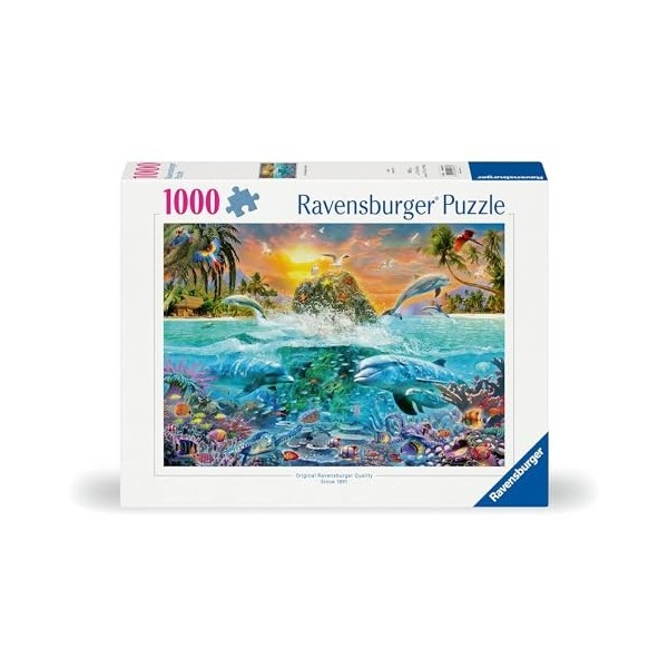 Ravensburger 12000887-Lîle sous-Marine-Puzzle de 1000 pièces pour Adultes et Enfants à partir de 14 Ans, 12000887