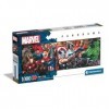 Clementoni Collection Panorama – Marvel The Avengers – 1000 pièces, Puzzle panoramique, Horizontal, Divertissement pour Adult