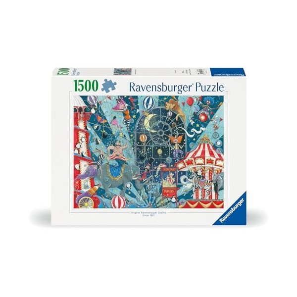 Ravensburger 12000797-Bienvenue au Cirque-Puzzle de 1500 pièces pour Adultes et Enfants à partir de 14 Ans, 12000797