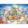 Ravensburger Puzzle Disney 12000651-Puzzle de Noël-1000 pièces-pour Adultes et Enfants à partir de 14 Ans, 12000651