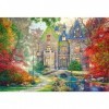 Trefl Manoir dautomne 1500 Pièces DIY, Divertissement créatif, Loisir, Puzzle Classiques pour Les Adultes et Les Enfants à p