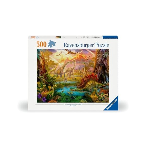 Ravensburger Puzzle-12000238 dans Le Pays des Dinolands-500 Pièces, 12000238