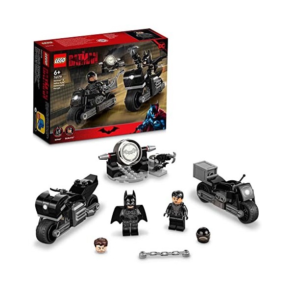 Lego 76179 Super Heroes La Course-Poursuite en Motos de Batman™ et Selina Kyle™