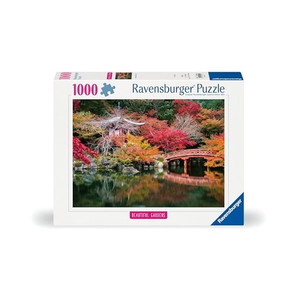 Ravensburger Beautiful Gardens-Daigo-ji, Kyoto, Japon-Puzzle de 1000 pièces-pour Adultes et Enfants à partir de 14 ans-120008