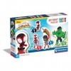 Clementoni My First Marvel Spidey and His Amazing Friends – 4 profilés de 12, 16, 20 et 24 pièces Enfants 2 Ans, Puzzle Dessi