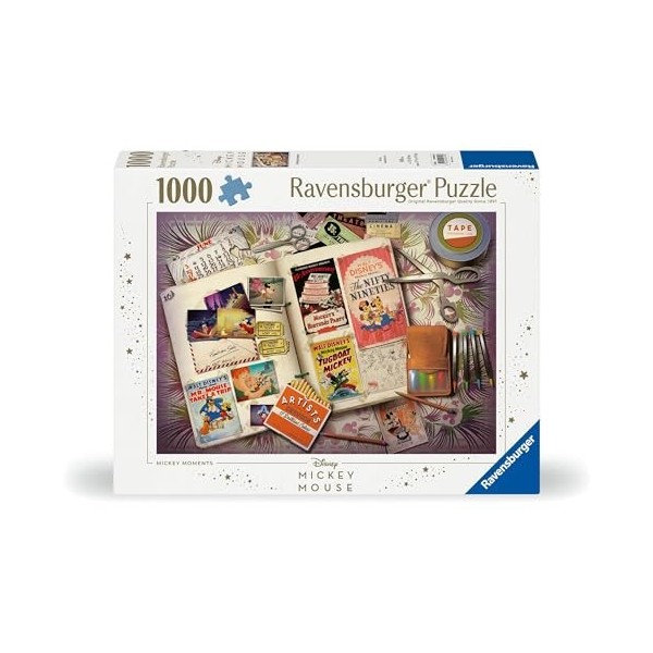 Ravensburger Puzzle Mickey Moments 12000840-1940-Puzzle Disney-1000 pièces-pour Adultes et Enfants à partir de 14 Ans, 120008