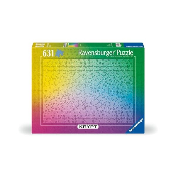 Ravensburger 12000146-Puzzle crypté Gradient-Puzzle Lourd pour Adultes et Enfants à partir de 14 Ans-avec 631 pièces, 1200014