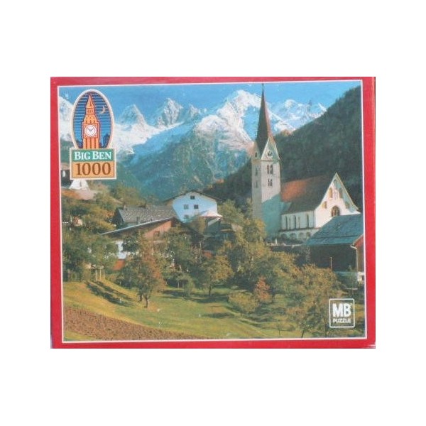 Big Ben Puzzle 1000 pièces Sainte Croix Montagne Tyrol du Sud Italie