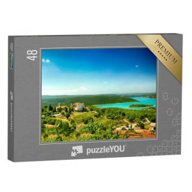 puzzleYOU : Puzzle de 48 pièces « Le lac de Sainte-Croix »