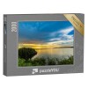 puzzleYOU : Puzzle de 2000 pièces « Coucher de Soleil Tranquille sur Le lac Victoria, Kenya »