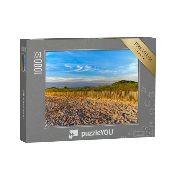 Puzzle 1000 pièces XXL « sur la Plage de la presquîle de Giens, Hyères, France. »