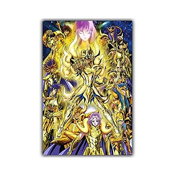 RUIYANMQ Puzzle 1000 pièces Populaire Classique Japonais Anime Photos De Saint Seiya Adulte Pédagogique Intellectuel Jouet de