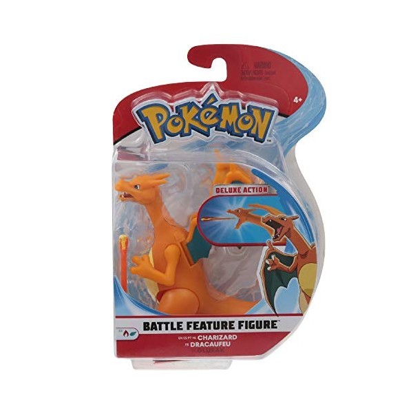 Giochi Preziosi Pokemon Personnage avec Fonction Charizard, 12 cm