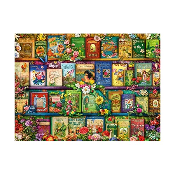 Buffalo Games - Aimee Stewart - Vintage Summer Books - Puzzle de 1000 pièces