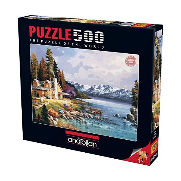 Anatolian/perre Group - Ana.3534 - Puzzle Classique - Mountain Cabin - 500 Pièces