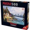Anatolian/perre Group - Ana.3534 - Puzzle Classique - Mountain Cabin - 500 Pièces