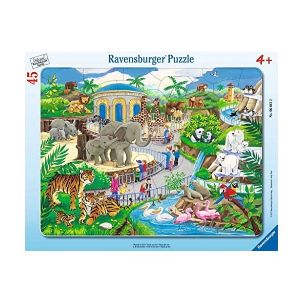 Ravensburger Puzzle 45 pièces - Visite du Zoo