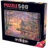 Couche de soleil sur létang - Puzzle 500 pièces Anatolian