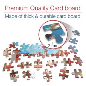 D-TOYS 7 - Puzzle Cartoon - Père Noël - 1000 pièces