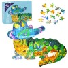 Puzzle pour enfants alligator 