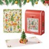 Puzzles de Noël,Puzzle de Noël 120 pièces - Puzzles pour dâge préscolaire pour garçons et filles âgés de 4 à 6 ans, jouets é