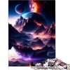 Puzzle Astro Naut 500 pièces Puzzle Adulte Puzzles pour Adultes en Bois Puzzles pour Adultes apprenant des Jouets éducatifs 5